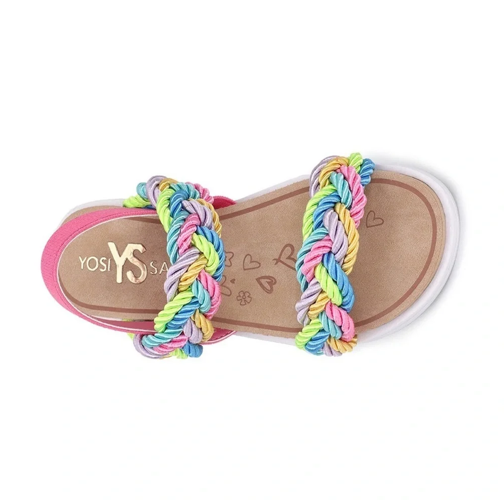 Yosi Samra Kids Shoes‎ Girls Sandals Size 3 Colorful NIB